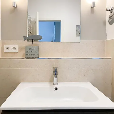 Seaside Loft -schone Lage Nur Wenige Schritte Zum Strand- 아파트 *